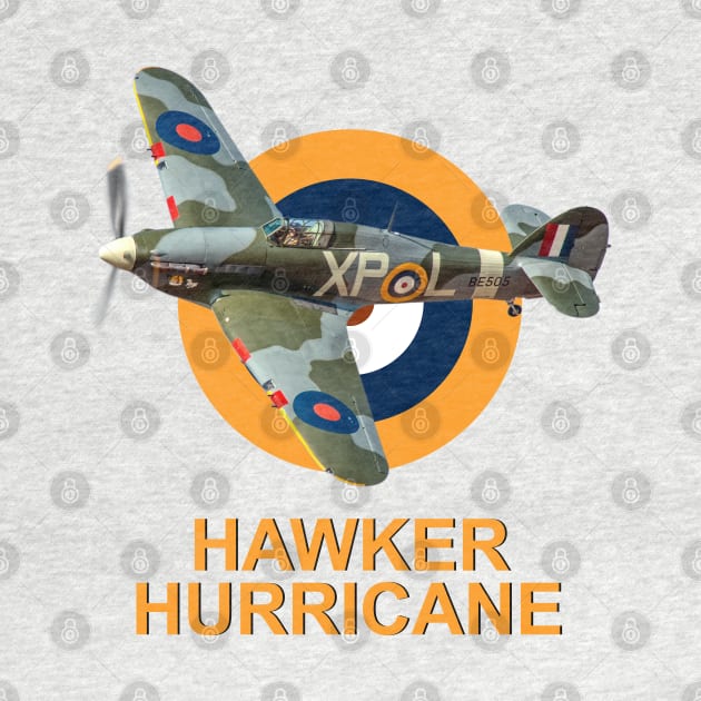 Hawker Hurricane and Roundel by SteveHClark